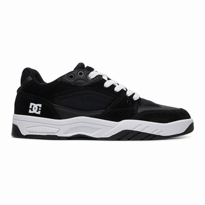 DC Maswell Men's Black/White Sneakers Australia UGD-513